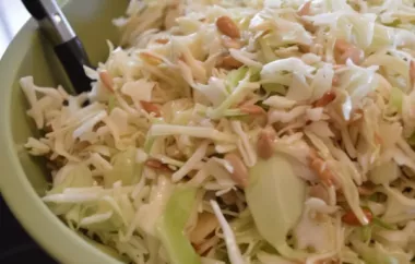 Delicious and Refreshing Angel's Cabbage Salad Recipe