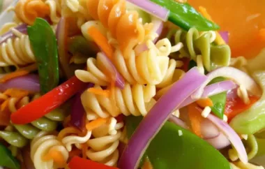 Delicious and Refreshing Asian Noodle and Pasta Salad Recipe