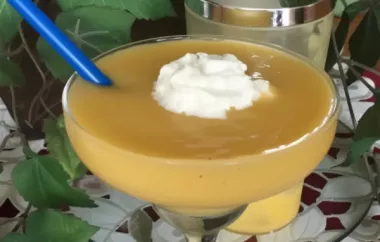 Delicious and refreshing Banago Juice Shake with Cream