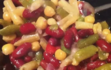 Delicious and Refreshing Best Bean Salad Recipe