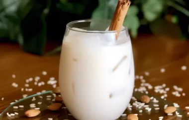 Delicious and Refreshing Cinnamon Horchata Recipe