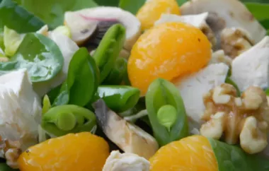 Delicious and refreshing Citrus Turkey Salad recipe