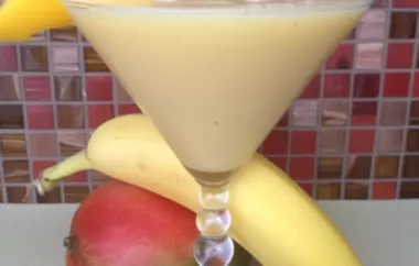 Delicious and Refreshing Coconut Banango Smoothie