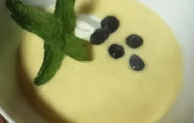 Delicious and Refreshing Cream of Mango Soup Recipe