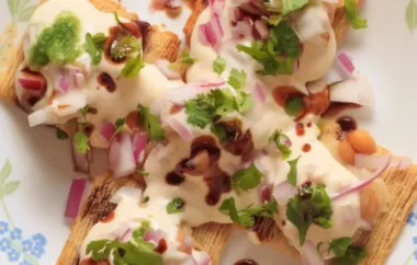 Delicious and refreshing Dahi Batata Puri Chaat recipe