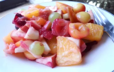 Delicious and Refreshing Fresh Summer Fruit Salad Recipe