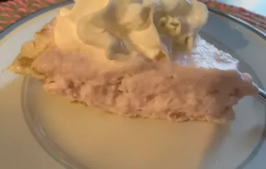 Delicious and Refreshing Fruit Chiffon Pie