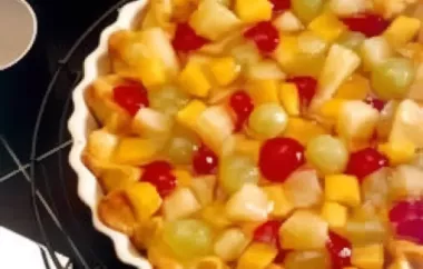 Delicious and Refreshing Fruit Cocktail Pie Recipe