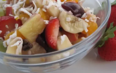 Delicious and Refreshing Fruit Salad to Brighten up your Day