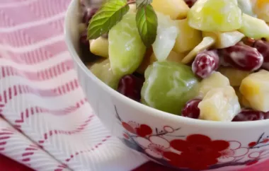 Delicious and Refreshing Holiday Apple Side Salad Recipe
