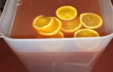 Delicious and Refreshing Holiday Punch Recipe
