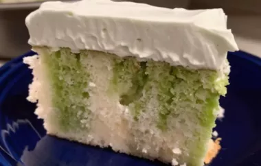 Delicious and Refreshing Key Lime Poke Cake Recipe