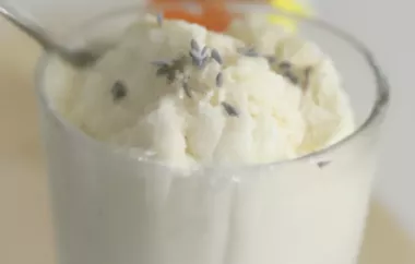 Delicious and Refreshing Lavender Honey Ice Cream