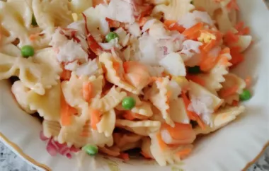 Delicious and Refreshing Macaroni Seafood Salad