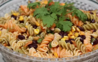 Delicious and Refreshing Mexicali Pasta Salad Recipe