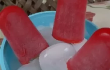 Delicious and Refreshing No-Drip Ice Pops Recipe