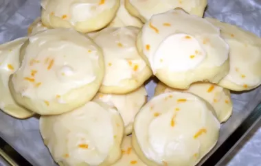 Delicious and Refreshing Orange Drop Cookies Recipe
