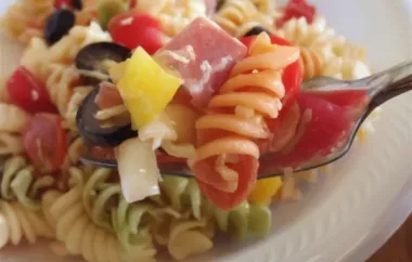 Delicious and Refreshing Pasta Salad Recipe