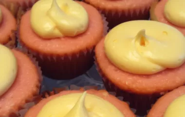 Delicious and Refreshing Pink Lemonade Cupcakes Recipe