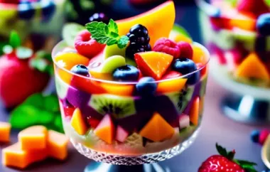 Delicious and Refreshing Pudding Fruit Salad Recipe