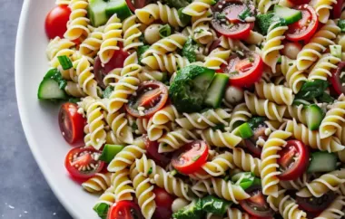 Delicious and Refreshing Rae's Italian B's Pasta Salad
