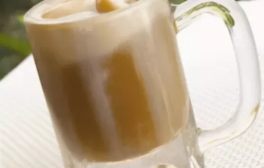 Delicious and Refreshing Rum-Beer Float Recipe