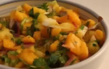 Delicious and Refreshing Simple Mango Salsa Recipe