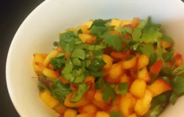Delicious and Refreshing Simple Peach Salsa Recipe