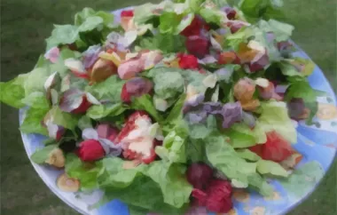 Delicious and Refreshing Strawberry Salad Recipe