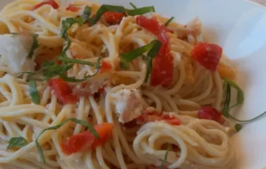 Delicious and Refreshing Summer Pasta Toss
