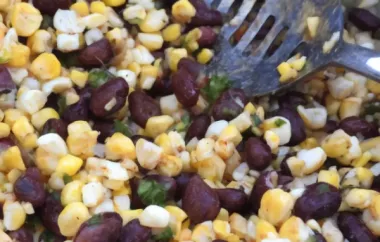 Delicious and Refreshing Summery Corn Salad