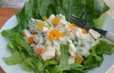 Delicious and Refreshing Sweet and Sour Chicken Salad Recipe