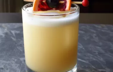 Delicious and Refreshing Whiskey Sour Recipe
