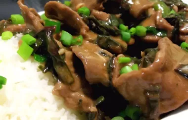 Delicious and Savory American Mongolian Beef Recipe