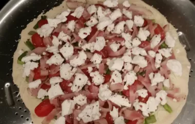 Delicious and Savory Bacon Asparagus Pizza Recipe