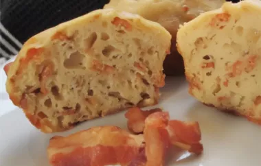 Delicious and Savory Bacon Cheese Muffins