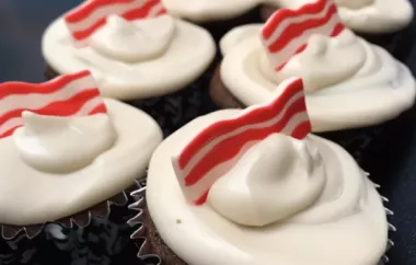 Delicious and Savory Bacon-Infused Cupcakes