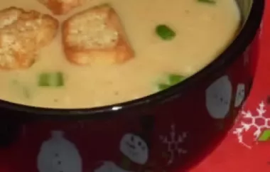 Delicious and Savory Beer Cheese Soup Recipe