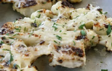 Delicious and Savory Grilled Truffle Parmesan Cauliflower Steaks