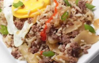 Delicious and savory Kimchi Fried Rice recipe