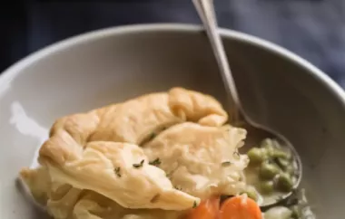 Delicious and Savory Puff Pastry Roast Beef Pot Pies Recipe