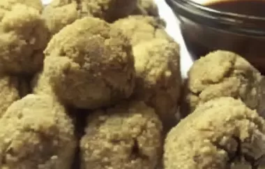 Delicious and savory sausage sauerkraut balls