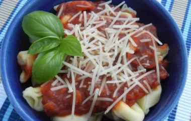 Delicious and savory spaghetti sauce recipe that will become a family favorite in no time.