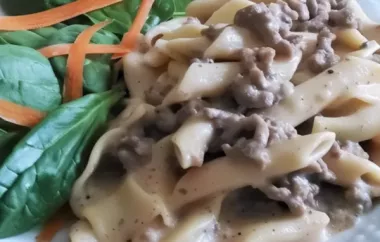 Delicious and Simple Beef Stroganoff Recipe