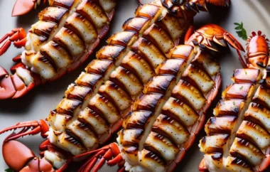 Delicious and Simple Broiled Lobster Tails Recipe
