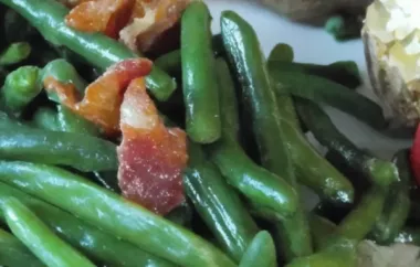 Delicious and Simple Country Green Beans Recipe