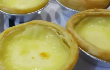 Delicious and Simple Homemade Egg Tarts