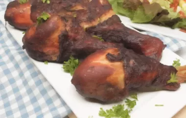Delicious and Simple Smoked Chicken Drumsticks