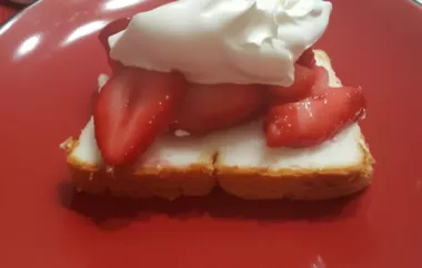 Delicious and Simple Super Easy Strawberry Shortcake Recipe