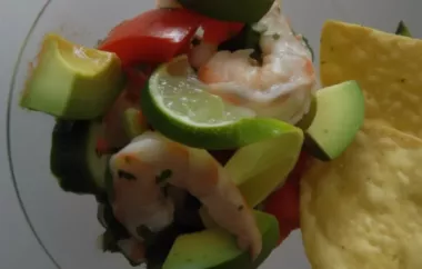 Delicious and Spicy Bloody Mary Ceviche